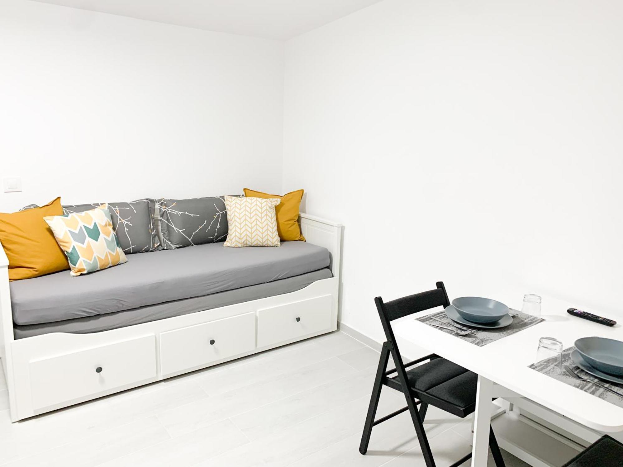 Estudio Con Terraza En La Playa Санксенсо Екстериор снимка