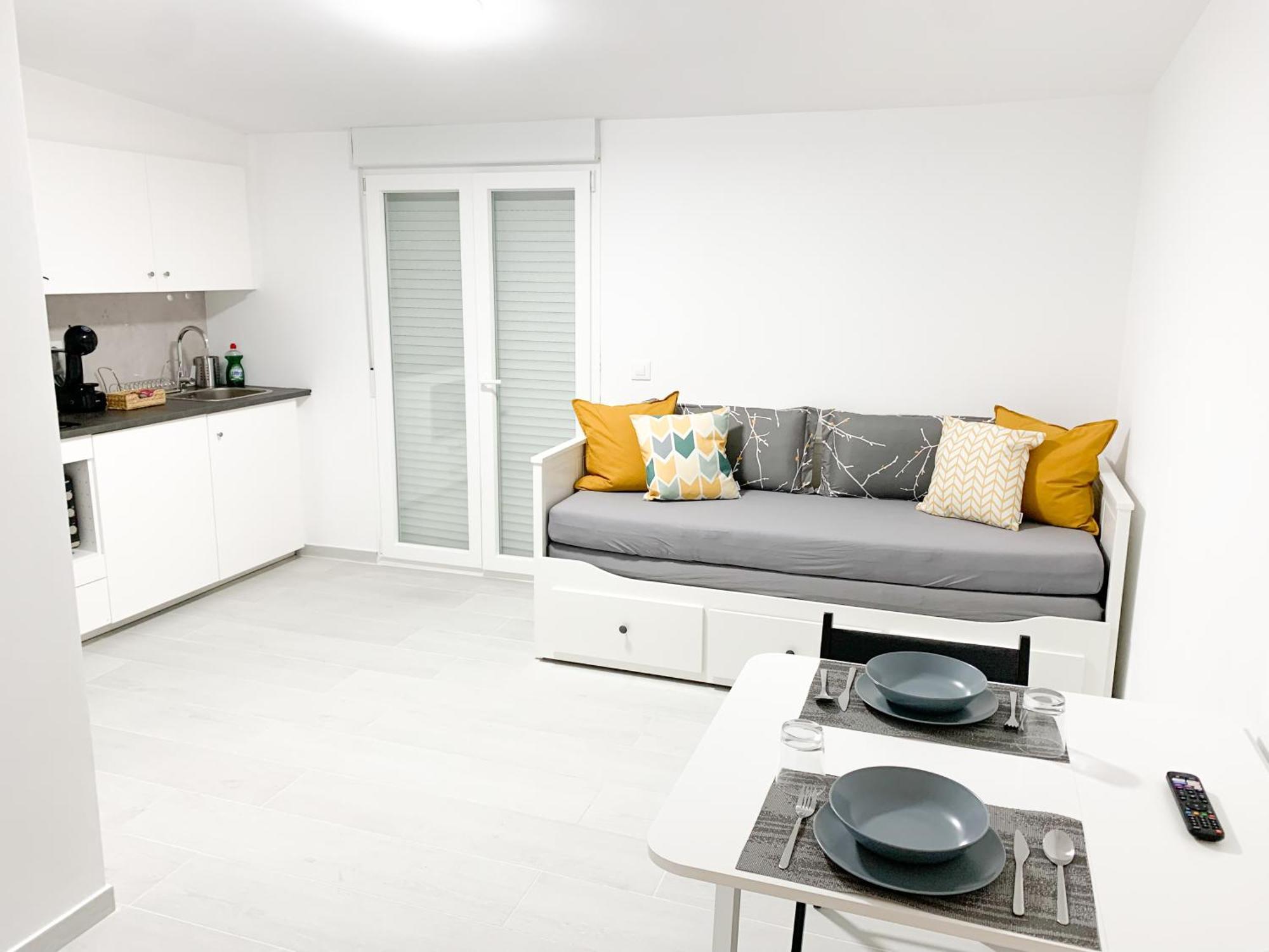 Estudio Con Terraza En La Playa Санксенсо Екстериор снимка